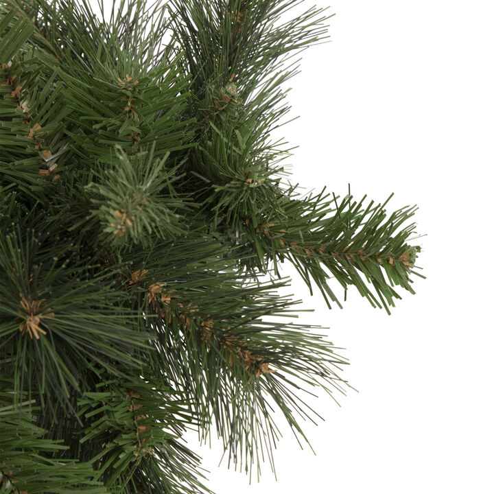 32" Beaver Pine Artificial Christmas Teardrop Swag  Unlit
