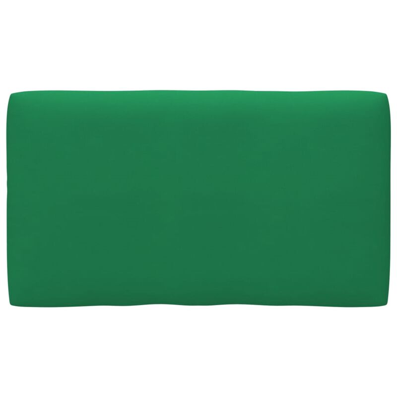 vidaXL Pallet Sofa Cushion Green 27.6"x15.7"x4.7"