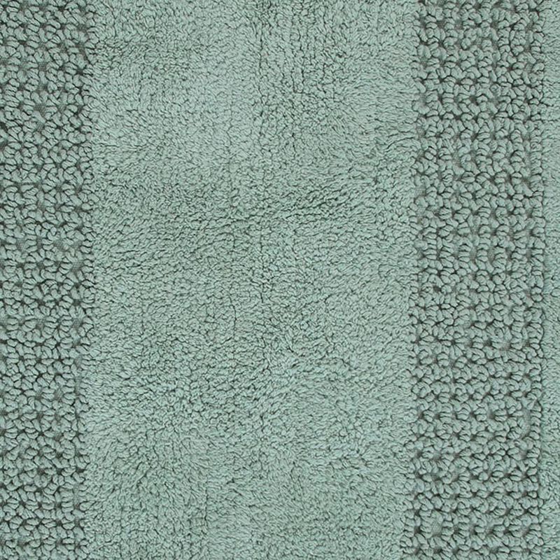 Perthshire Platinum Collection Beautiful Cotton Bath Rug Features Classic Racetrack Design Rug