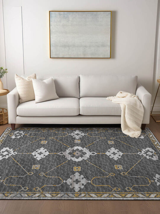 Sedona SN16 Charcoal 3' x 5' Rug