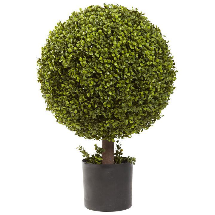 Hivvago 27 Inches Boxwood Ball Topiary Hivvago 27 Inches Boxwood Ball Topiary