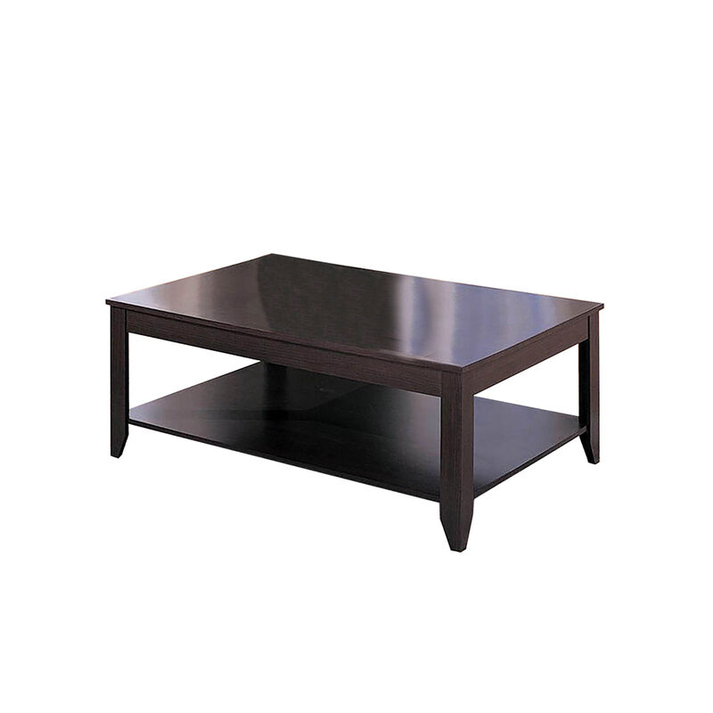 Amazingly Designed 3 Piece occasional table set, Brown - Benzara