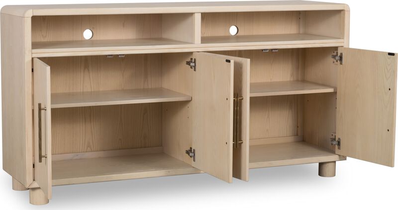 Zinnia Four Door Two Shelf Sideboard
