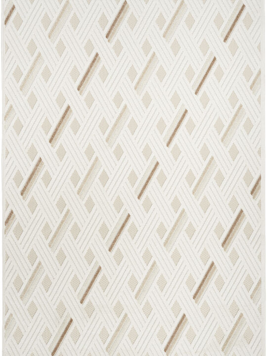 Care Free CAF05 Ivory/Beige 3'11" x 5'11" Rug