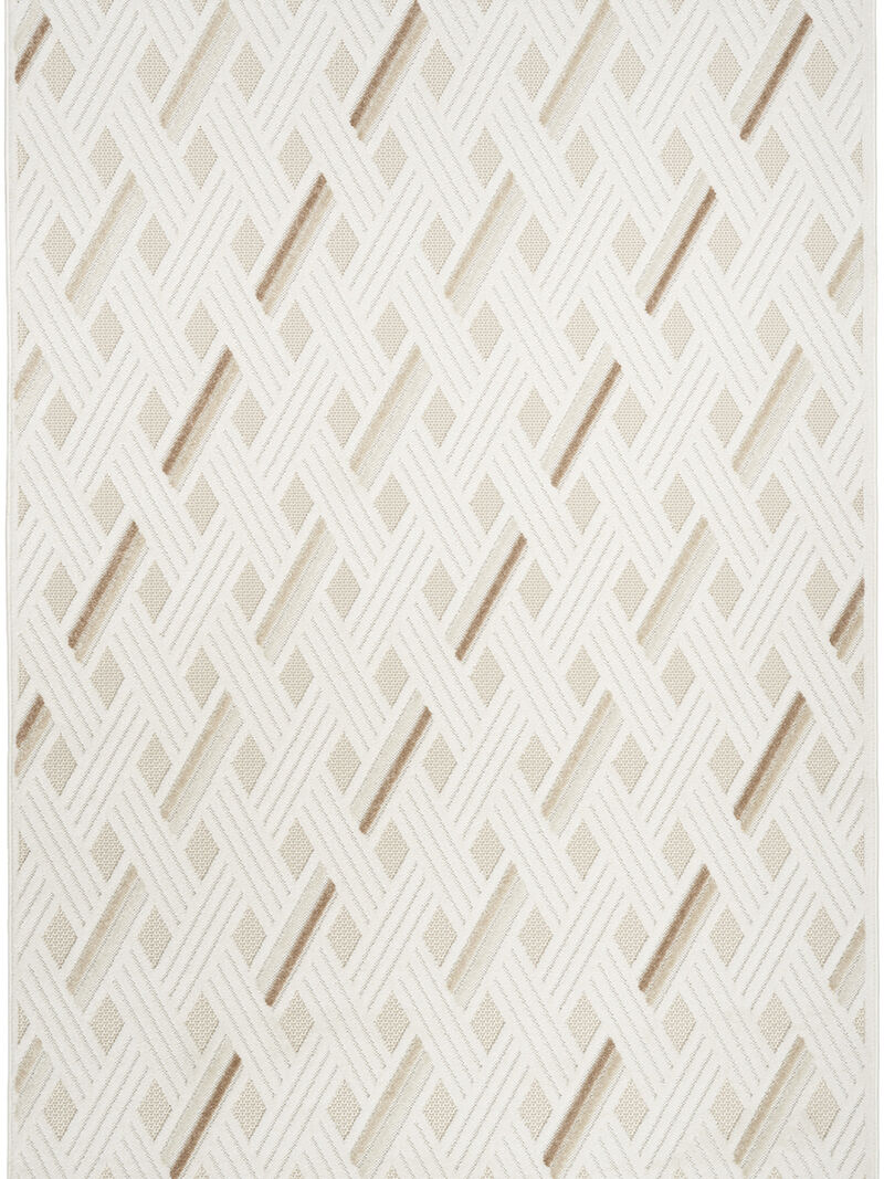 Care Free CAF05 Ivory/Beige 3'11" x 5'11" Rug