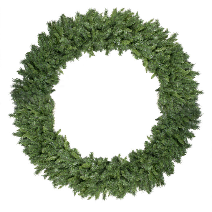 Green Lush Mixed Pine Artificial Christmas Wreath - 72-Inch  Unlit