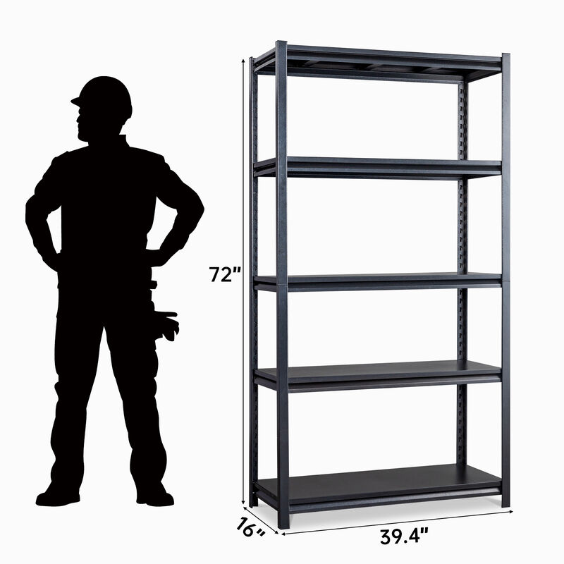Adjustable Garage Shelves Heavy-Duty Storage Rack for Tools & Equipment Organization