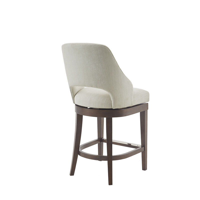 Gracie Mills Nancy Transitional Swivel Counter Stool