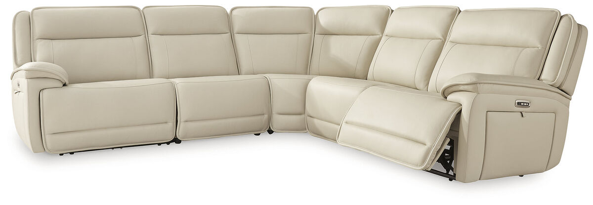 Double Deal 5PC Power Reclining Sectional