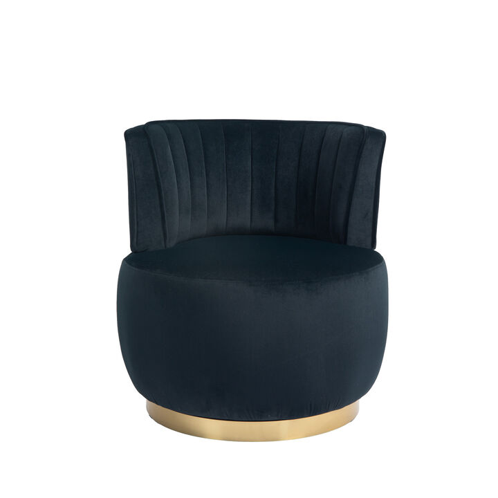 Merax 360 Degree Swivel Barrel Accent Chair