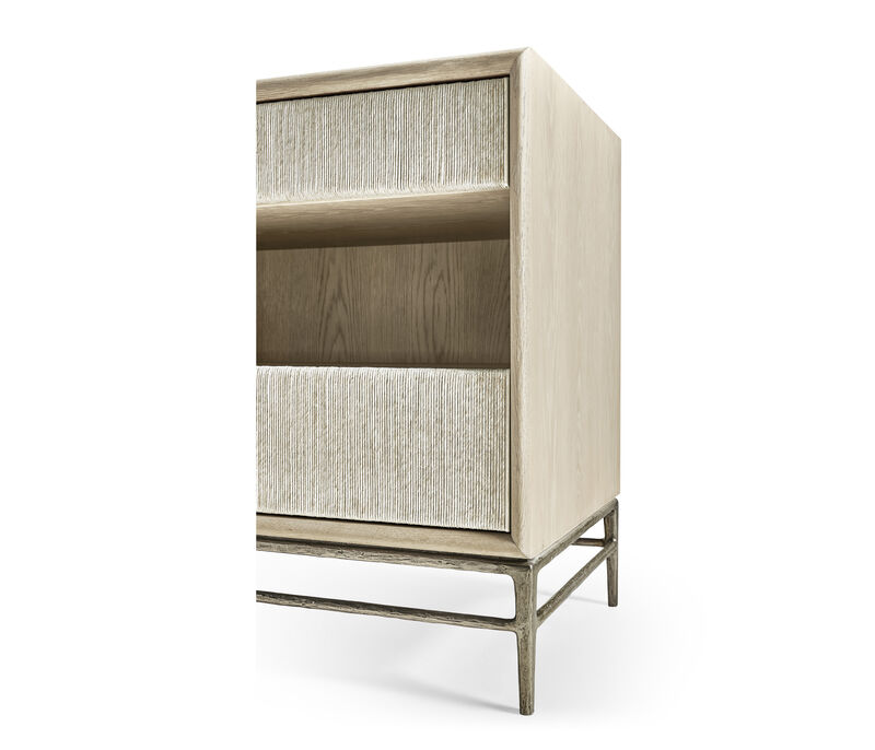 Water Clapotis Danish Cord Nightstand