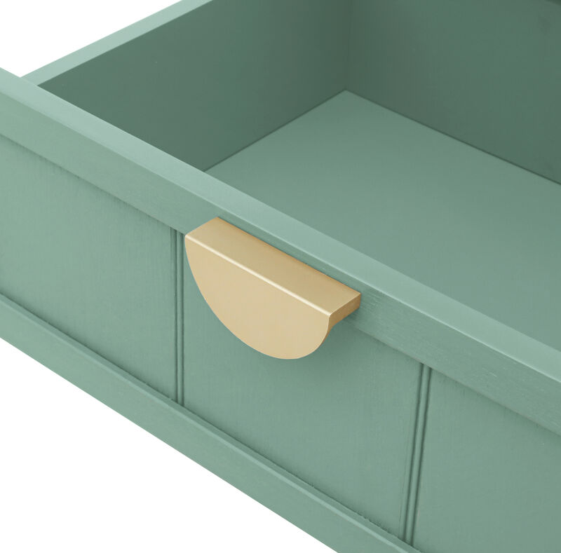 2 Drawer Side table,American style, End table,Suitable for bedroom, living room