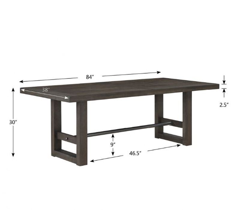 Maybrook 84" Trestle Table