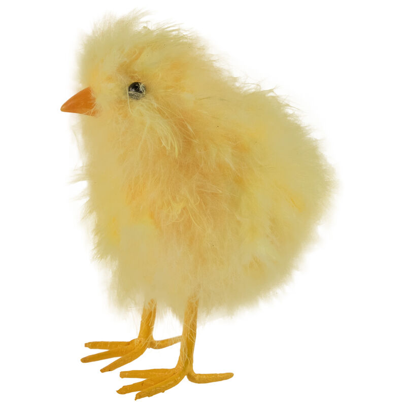5” Yellow Feather Easter Chick Figure