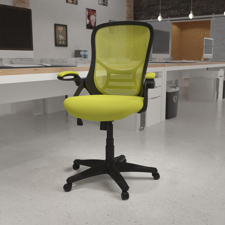 Porter High Back   Mesh Ergonomic Swivel Office Chair with Frame and Flip-up Arms