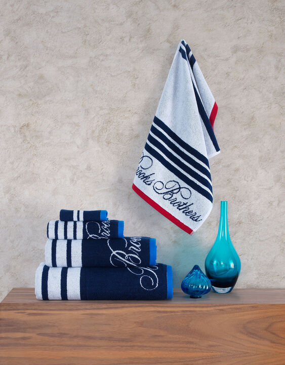 Brooks Brothers Nautical Blanket Stripe Bath Towel
