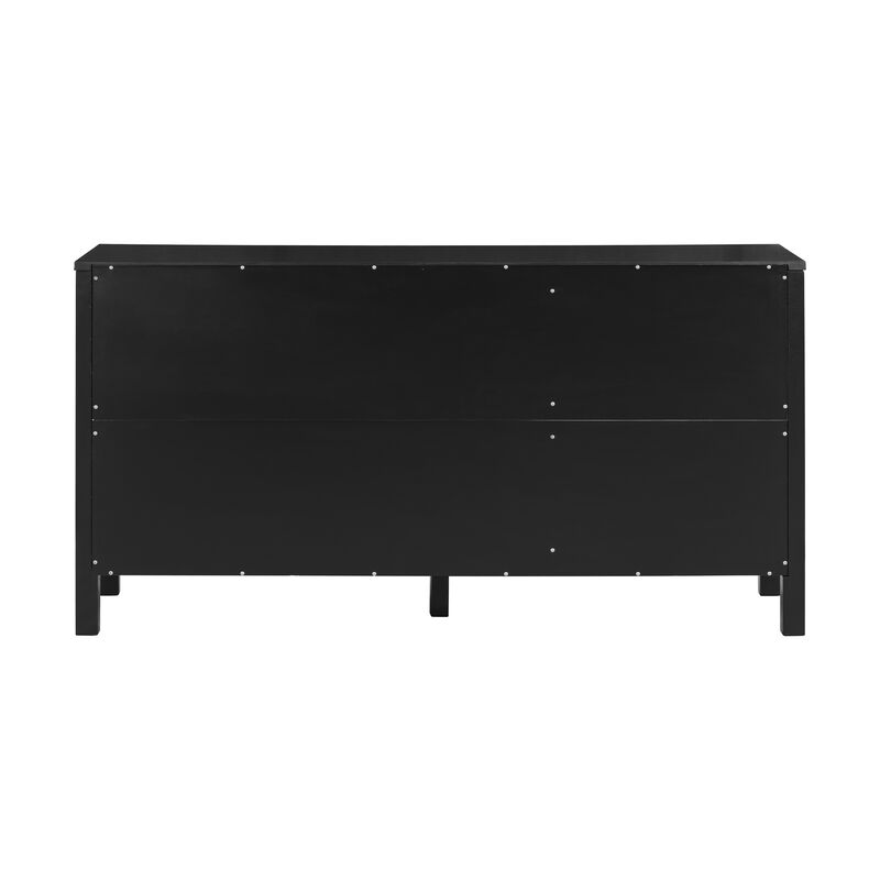 Merax Sideboard Cabinet with Curved Swirl Patterned Doors