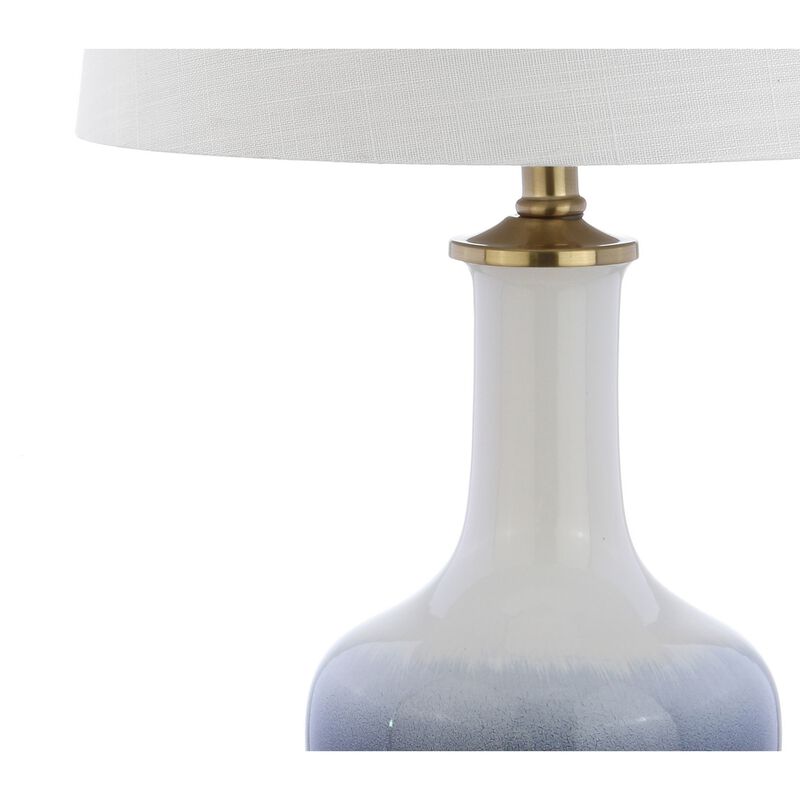 Gradient Ceramicbrass LED Table Lamp
