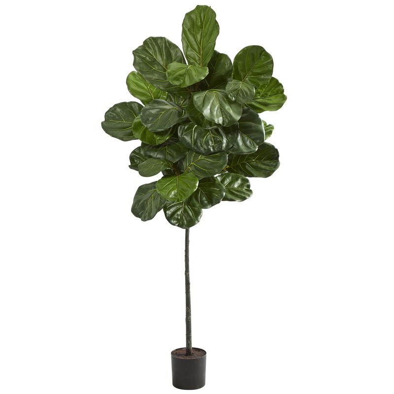 Hivvago 5.5 Feet Fiddle Leaf Artificial Tree