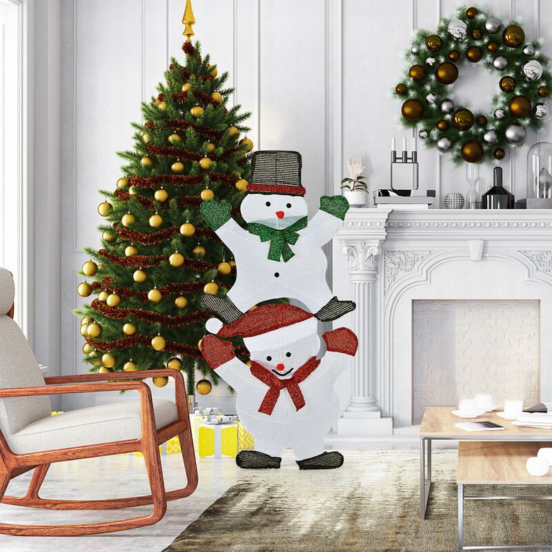 Snowman Xmas Decorations with UL Certified Plug
