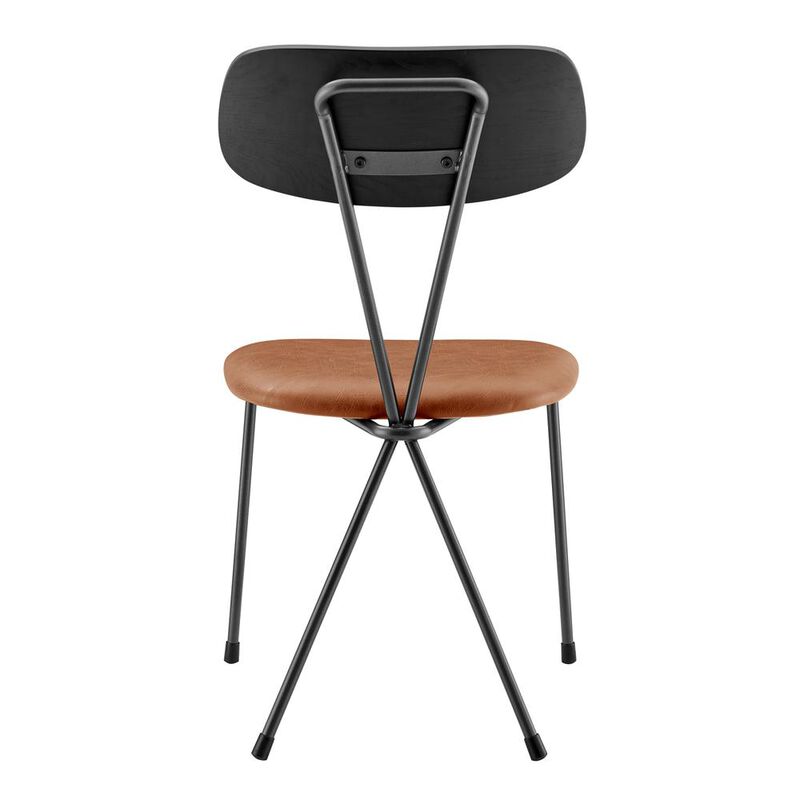 Elise PU Dining Side Chair, (Set of 4)
