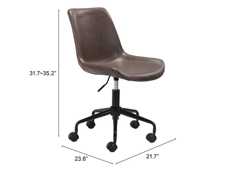 Byron Office Chair Brown