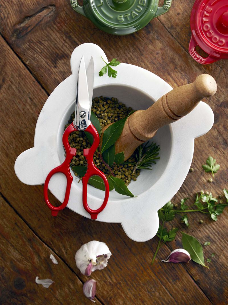 ZWILLING Forged Multi-Purpose Kitchen Shears - Red Handle