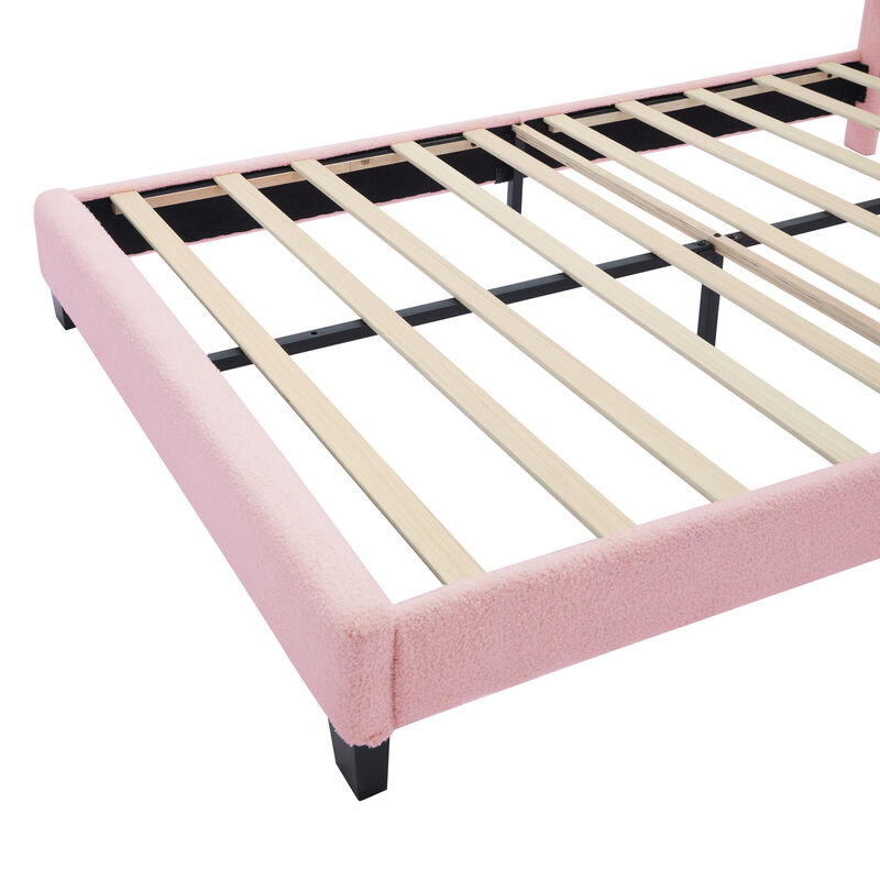Merax Platform Bed with LED Light