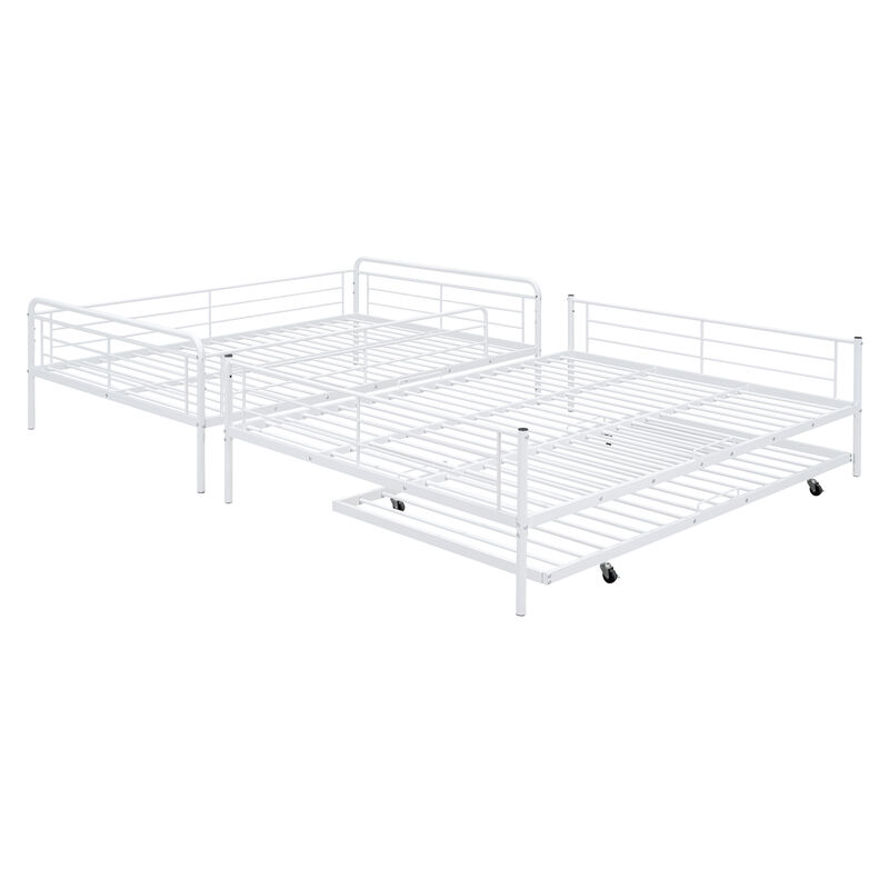 Merax Modern Metal Bunk Bed with 2 Beds