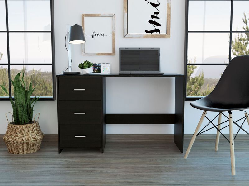Berlin Three Drawers Desk