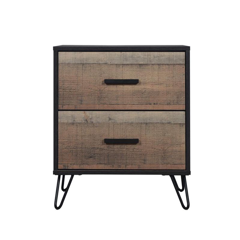 New Classic Furniture Elk River Nightstand- Rustic