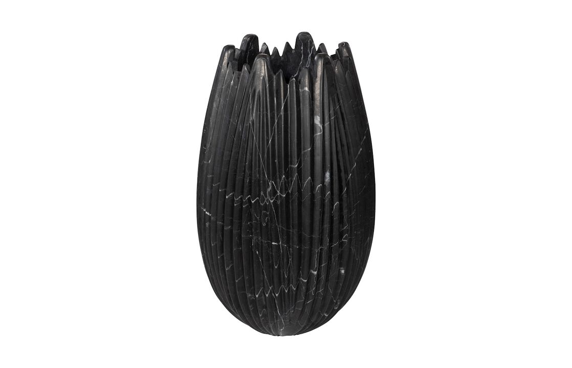 Marble Cocoon Large Vase