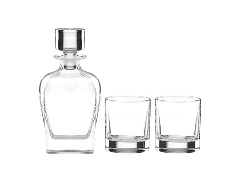 Lenox Tuscany Classics 3-Piece Whiskey Set, Clear