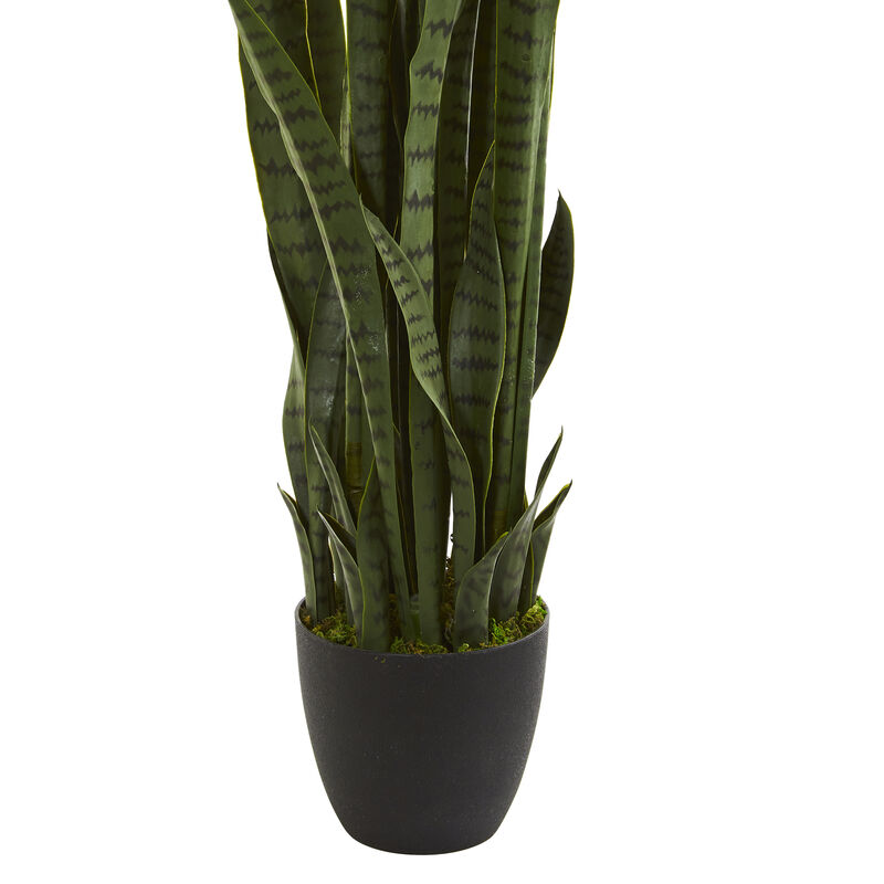 Nearly Natural 46-in Sansevieria Artificial Plant