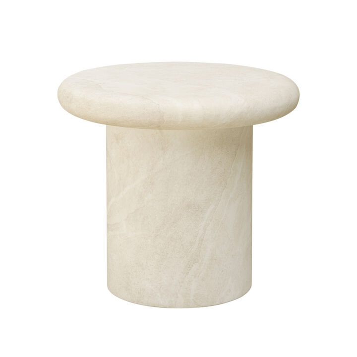 Travertino End Table