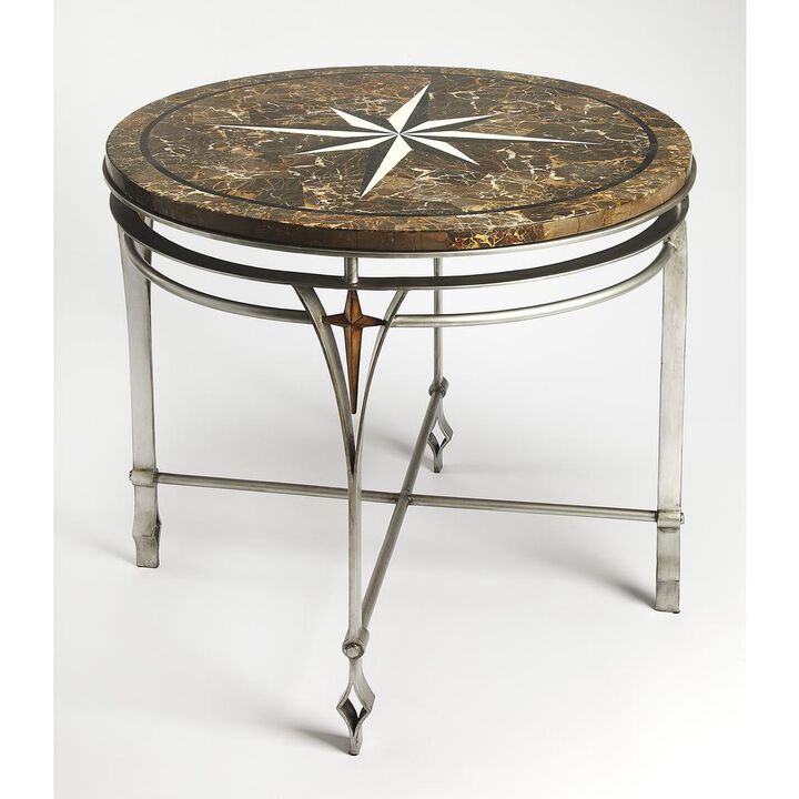 Fossil Stone Foyer Table, Belen Kox