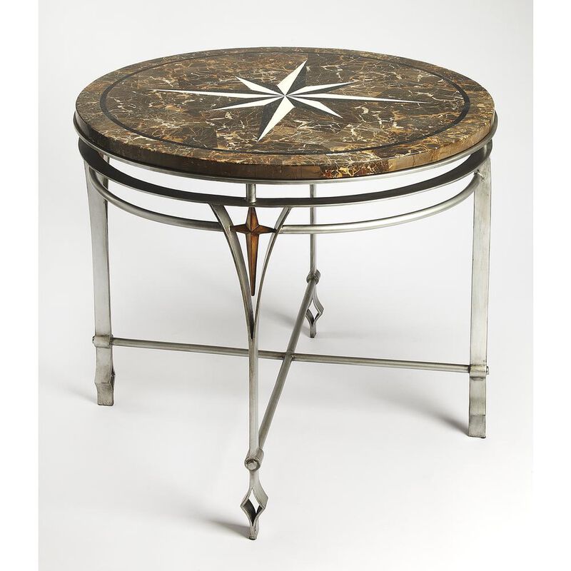 Fossil Stone Foyer Table, Belen Kox