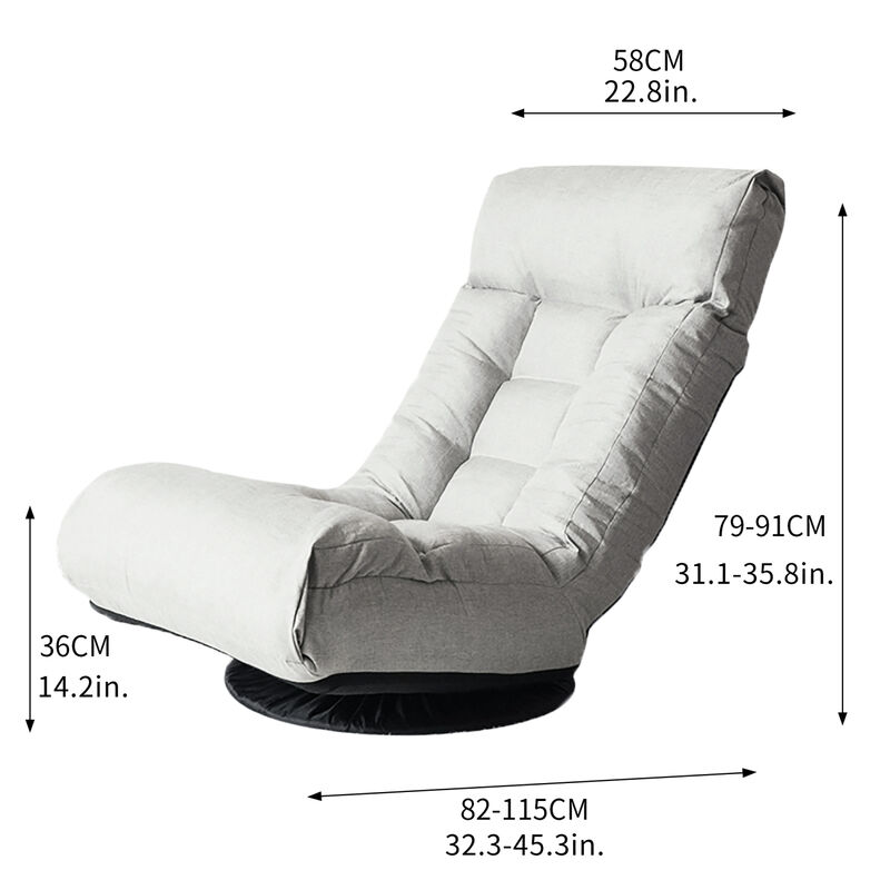 Single Sofa Reclining Chair Japanese Chair Lazy Sofa Tatami Balcony Reclining Chair Leisure