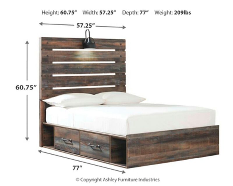 Drystan Full Panel Bed