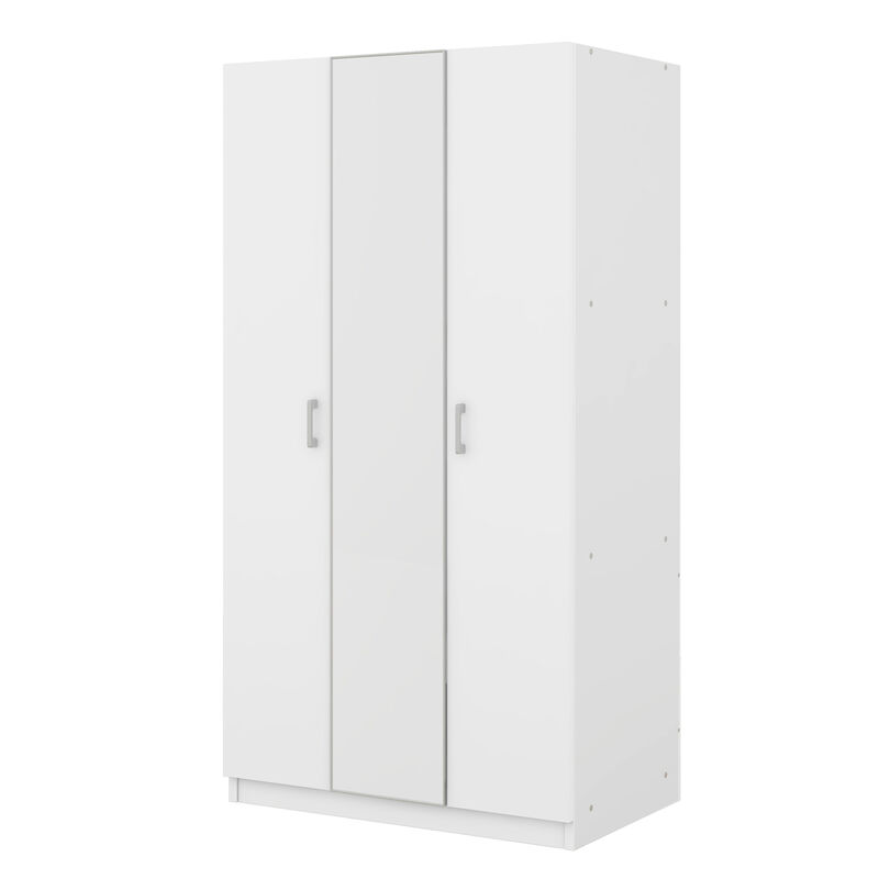 Merax 3 Door Wardrobe with Mirror