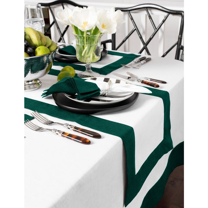 Solino Home 100% Pure Linen Table Runner | Contempo
