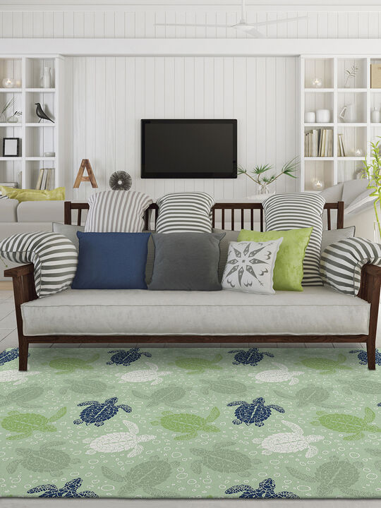 Seabreeze SZ13 Aloe 10' x 14' Rug