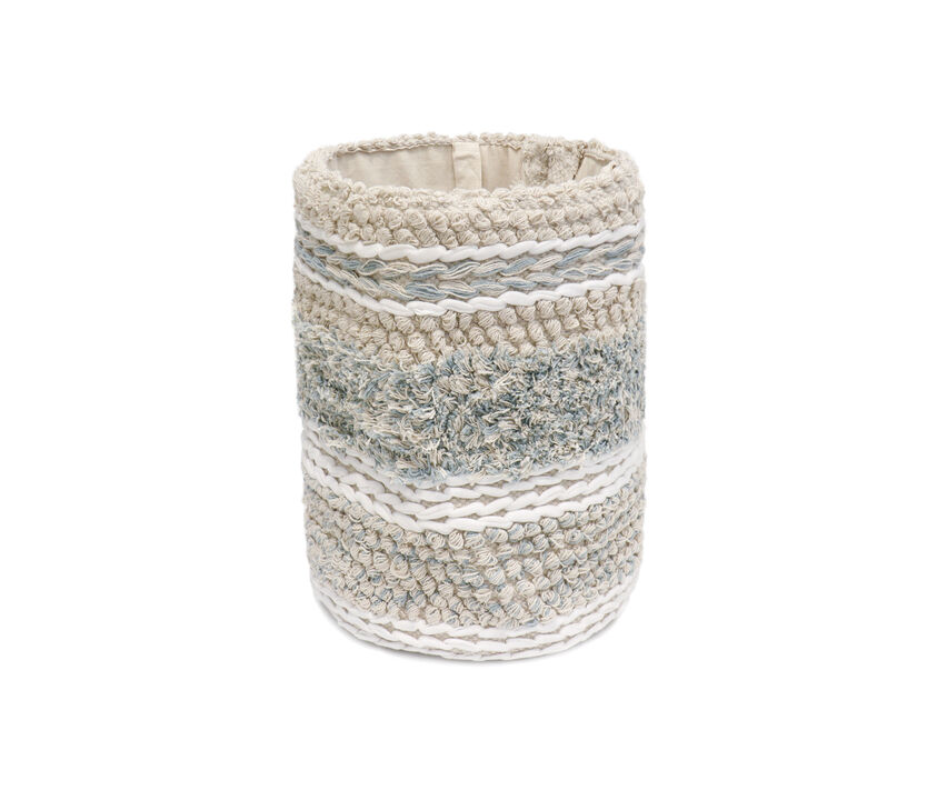 Pasargad Home Grandcanyon Cotton Braided Basket, Beige