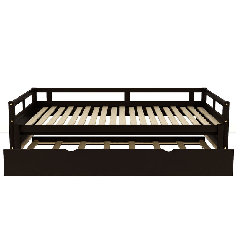 Merax Extending Daybed with Trundle