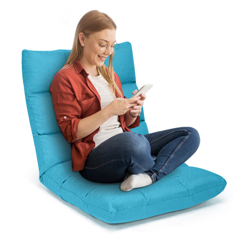 14-Position Adjustable Folding Lazy Gaming Sofa