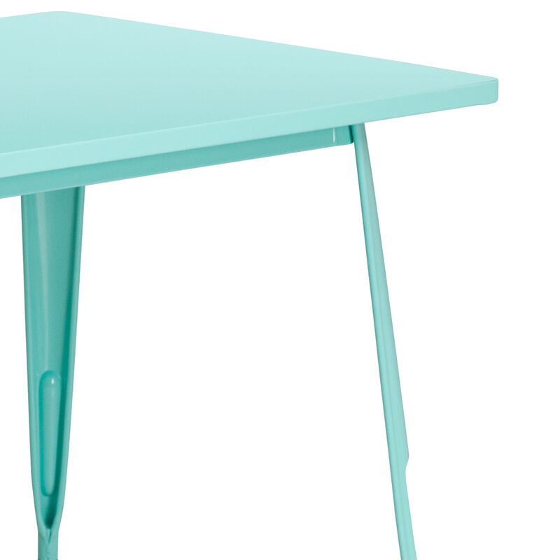 Metal Colorful Restaurant Tables