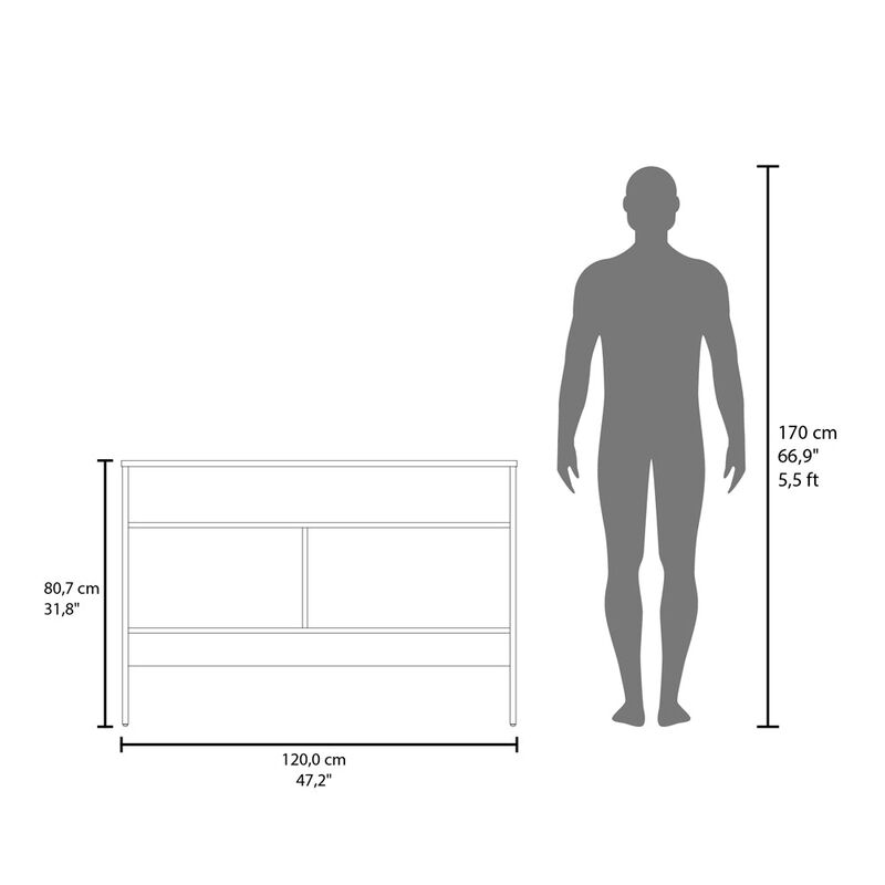 Console Table Midway, Living Room, White