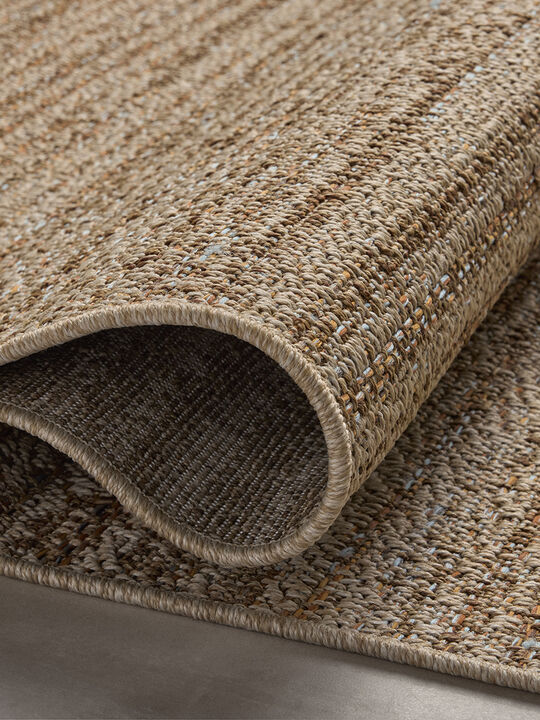 Merrick MER-06 Oatmeal / Multi 2''3" x 3''9" Rug by Loloi II