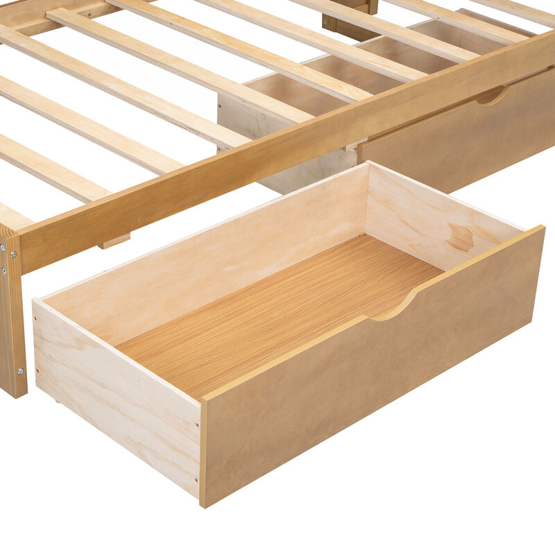 Merax Modern Daybed Bed with Storage and USB Ports