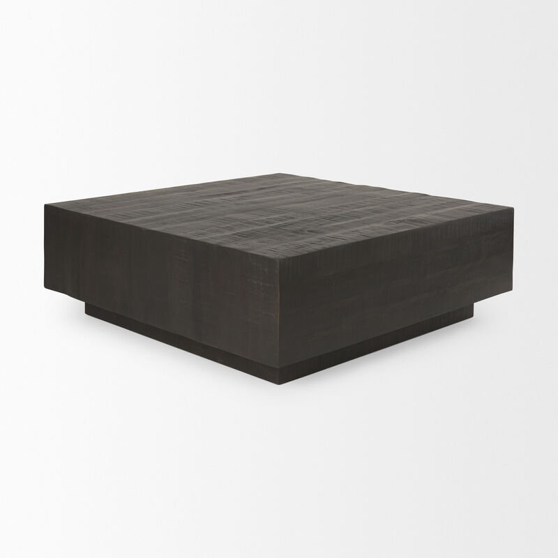 Hayden Dark Brown Square Coffee Table